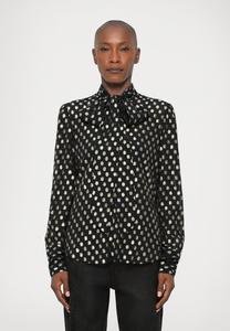 Блуза Dsquared2 BIANCA BOW SHIRT, Black/Gold-Coloured/Black