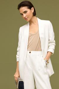 Свободный пиджак Next, белый