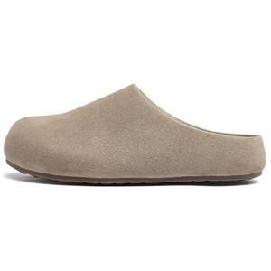 AGSDON Женские бесшумные закрытые тапочки серые, цвет Gray