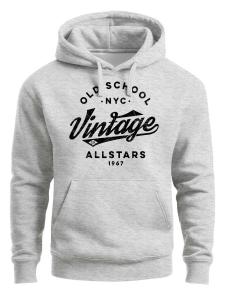 Neverless Толстовка 'Vintage co.' в сером цвете