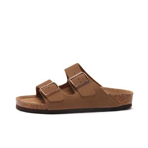 KANGLONG Летние шлепанцы-сабо повседневные женские сандалии в стиле Birkenstock унисекс желто-коричневые, цвет Yellow Brown