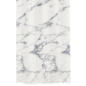 Занавеска для душа Kleine Wolke Marble, 180 см, антрацитовый