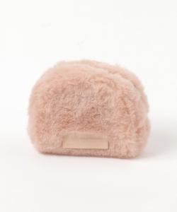 Пушистый полукруглый мешочек