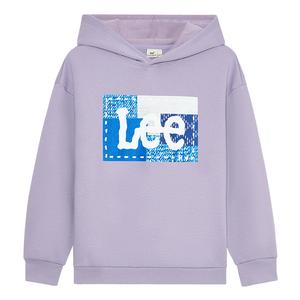 Детская толстовка Lee, серо-фиолетовый