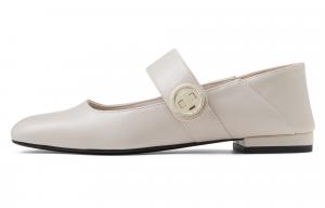 CHARLES&KEITH Маленькие красные женские балетки Mary Jane на плоской подошве 1,5 см, цвет Red