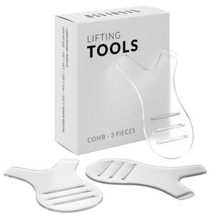 Nanolash, Расчески для лифтинга и ламинирования ресниц, 3 шт