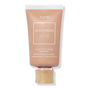 Тональный крем с амазонской глиной, обеспечивающий 16-часовое покрытие. Tarte, 47H Tan-Deep Honey (tan to deep skin with warm, peach undertones)