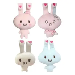 Очаровательный подвесной плюшевый кролик для стирки высотой 8 см Fluffy bear