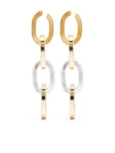 Серьги-цепочки Wouters & Hendrix, золотой