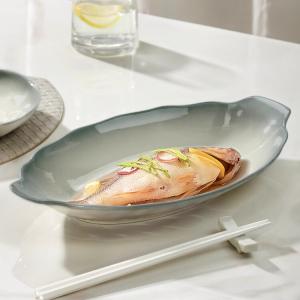 Ceramics Керамическая подглазурная тарелка для дома, глубокая 12-дюймовая тарелка с каменным узором, 1 шт