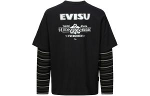 Футболка мужская черная Evisu, черный