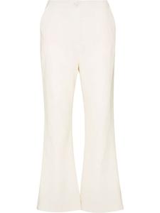 Nanushka укороченные брюки Beata, нейтральный цвет