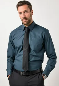 Рубашка с нагрудным карманом, воротником и удобным кроем, легко гладится. Jp1880, Midnight Blue