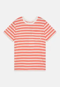 Футболка унисекс с принтом verkstad Makia, Coral/Off-White