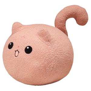 Плюшевая кукла с котятами, высота 35 см MLING, розовый