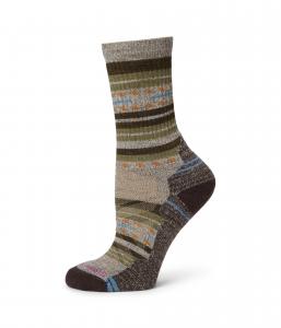 Туфли Smartwool Hike Light Cushion Margarita Crew Socks, цвет Taupe/Natural Marl