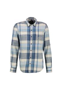 Рубашка в клетку Lerros, синий