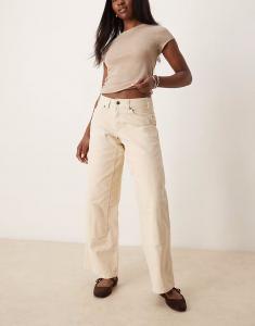 Брюки из парусины Dickies River Ranch Western с двойным коленом в цвете «кремовый»