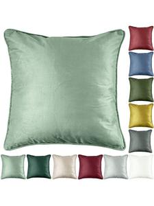 Декоративная подушка JACK Deko 45x45cm Samt inkl Füllung Einfarbig, мятный
