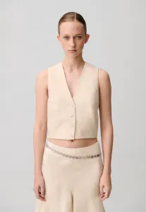 Костюм без рукавов с пиджаком Claudie Pierlot, Vanille