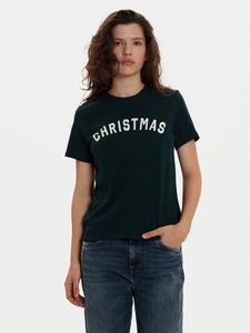 Футболка свободного кроя Only, зеленый