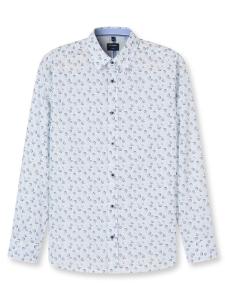 OLYMP Рубашка на пуговицах светлого голубого цвета Regular fit