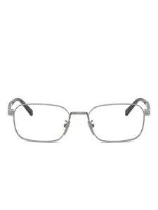 Очки в прямоугольной оправе Prada, коричневый