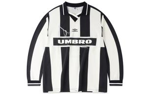 Футболка поло унисекс черная Gaze Umbro