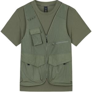 Футболка Anta мужская Капучино Зелёный, Зелёный Киви