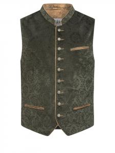 Nübler Традиционный жилет Kilian оливкового цвета