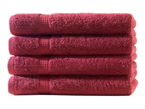 Банное полотенце Carpe Sonno бордо, 70/140 см