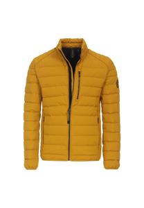Мужская однотонная стеганая куртка CASAMODA, желтый