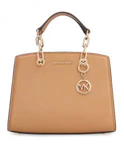 Кожаная мини-сумочка Синтия Michael Kors, коричневый