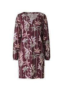 Ночная рубашка с длинными рукавами длина 95 см. Избранное. Calida, красный