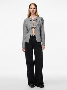 Pieces Кардиган "Pcsilly" серого цвета