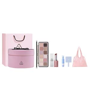 Набор из двенадцати оттенков теней для век и помады Soft Focus Легко растушевывается, мерцает, натуральный цвет 3CE, powder diamond plate+maris sal cinnamon