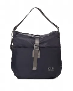 Многофункциональная сумка через плечо на крючке синего цвета Kcb, темно-синий