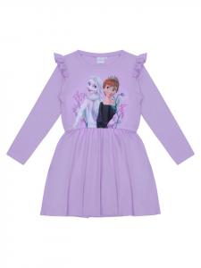 Disney Die Eiskönigin Белое платье с длинными рукавами для девочек в стиле мультфильма «Холодное сердце» от Disney