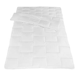 Всесезонное одеяло 155x220 см - Сделано в Германии: зимнее одеяло + летнее одеяло + переходное одеяло - Очень мягкое Carpe Sonno, белый