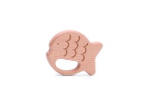 Деревянный сенсорный прорезыватель - Рыбка Bajo