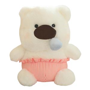 Плюшевая кукла Cartoon Snot Pull Cord Bear высотой 23см/35см/45см MLING, розовый