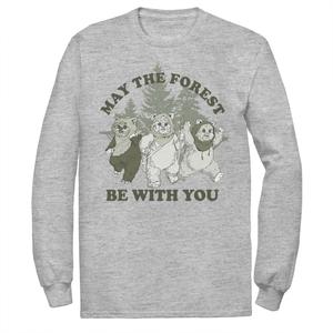 Мужская футболка Star Wars Ewoks May The Forest Be With You