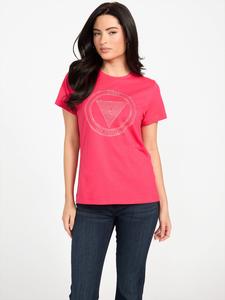 Треугольная футболка Eco Liana Guess Factory, цвет cranberry juice
