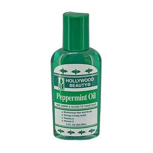 Масло для волос с перечной мятой 2 унции - Кондиционирует волосы и кожу Hollywood Beauty