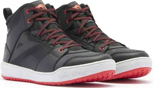 Водонепроницаемая мотоциклетная обувь Suburb D-WP Dainese, черный/белый/красный