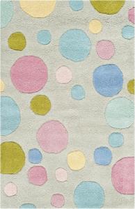 Ковер SAFAVIEH, 61 x 92 см, Soho Collection Grey/Multi SOH753G ручной работы из премиальной шерсти и вискозы