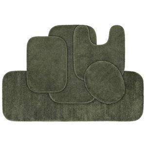 Набор ковриков для ванной из 5 предметов из нейлона Garland Deco Garland Rug, цвет Deep Fern