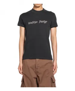 Праздничная футболка со стразами Erl, черный