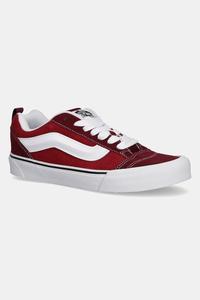 Замшевые кроссовки Knu Skool Vans, бордовый