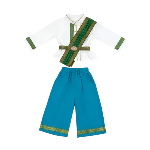 Детский комплект из двух предметов: юбка и водолазка средней длины PROTECTCAMEL, boy suit